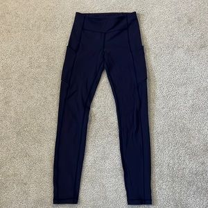 Lululemon Navy Blue Full Length Leggings